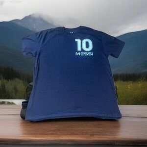 Messi Collection Lionel Messi "Worldwide Legend" #10 Soccer Shirt Men's XL‎ NWT